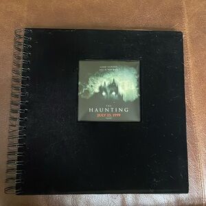 Black Velvet scrapbook from The Haunting movie